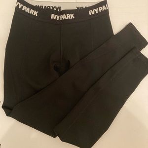 IVY PARK AUTHENTIC  BLACK LEGGINGS